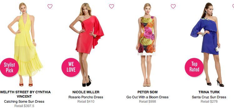 Rent The Runway! Get Designer Dresses for Fancy Events on the Cheap